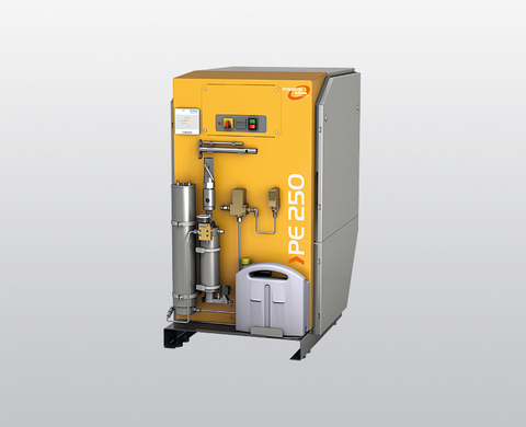 Compressore per aria respirabile BAUER PE-MVE con sistema di filtraggio più grande P 41 e monitoraggio delle cartucce del filtro SECURUS Compressore per aria respirabile BAUER PE-MVE con sistema di filtraggio più grande P 41 e monitoraggio delle cartucce del filtro SECURUS
